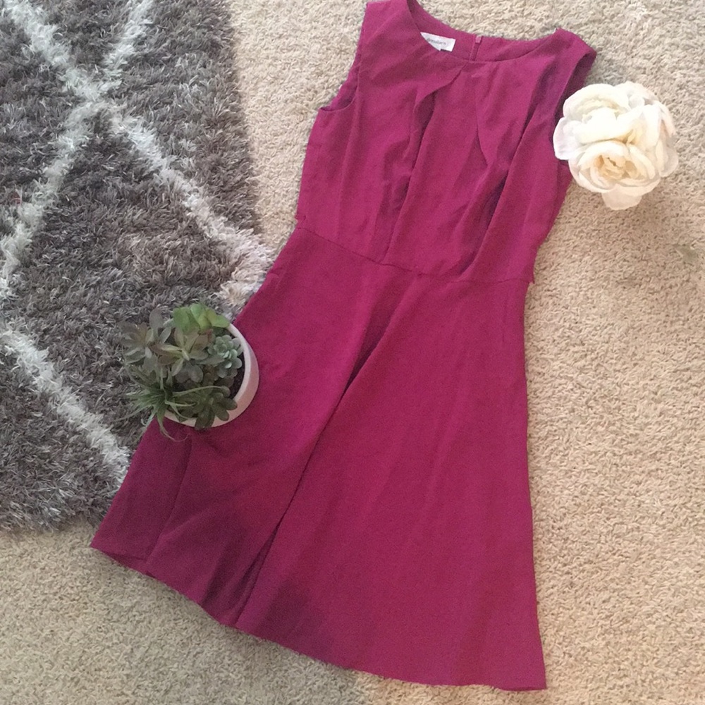 Fuchsia Sleeveless Dress